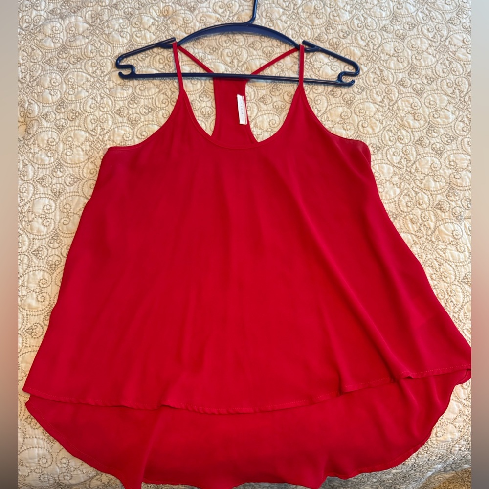 Lush Vibrant Red Camisole Top